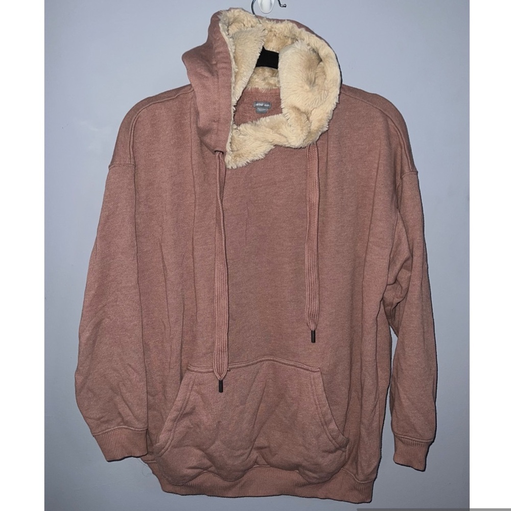 Aerie Fur Hoodie